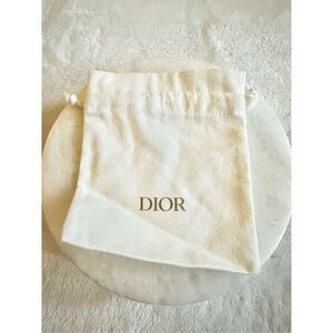 Dior fabric jewelry pouch bag